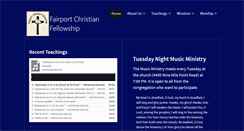 Desktop Screenshot of fairportchristianfellowship.org